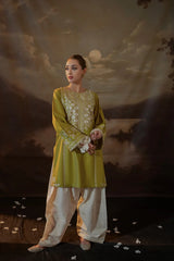 URGE-2PC LAWN EMBROIDERED SHIRT WITH LAWN EMBROIDERED TROUSER-W.J-226