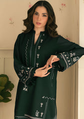BATIK-2PIECE DHANAK EMBROIDERED SHIRT WITH DHANAK EMB TROUSER-WJ-15144