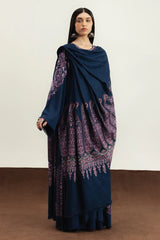 ZARA SHAH JAHAN-3PC LAWN EMBROIDERED SHIRT WITH KHADDI NET EMBROIDERED DUPATTA AND TROUSER-W.J-4676