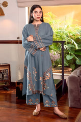 URGE-2PC LAWN EMBROIDERED SHIRT AND EMBROIDRED TROUSER-1044
