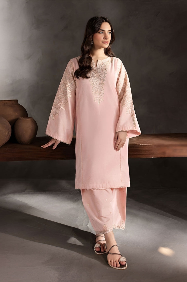 BATIK-2PC LAWN EMBROIDERED SHIRT WITH LAWN TROUSER-W.J-287