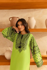 BATIK-2PC LAWN EMBROIDERED SHIRT WITH EMB TROUSER-W.J-223 A