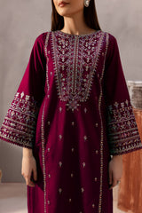 BATIK-2PC LAWN SEQUIN EMBROIDERED SHIRT WITH LAWN SEQUIN EMBROIDERED TROUSER-W.J-35