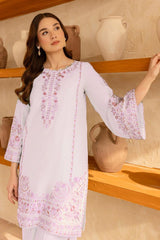 BATIK-2PC  LAWN EMBROIDERED SHIRT WITH EMBROIDERED TROUSER-W.J-36