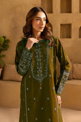 BATIK-2PC LAWN EMBROIDERED SEQUIN SHIRT AND EMBROIDERED TROUSER-W.J-34