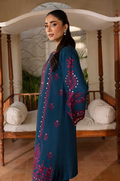 BATIK-2PC SEQUIN LAWN EMBROIDERED SHIRT WITH SEQUIN LAWN EMBROIDERED TROUSER-W.J-1595