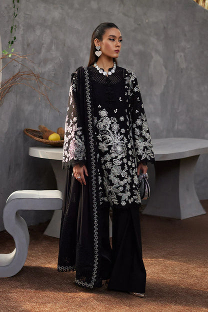 SUFFUSE- 3PC LAWN EMBROIDERED SHIRT WITH ORGANZA HEAVY EMBROIDERED CUTWORK DUPATTA-W.J-1423