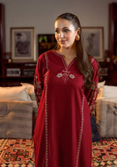 URGE-2PC LAWN EMBROIDERED SHIRT WITH EMB TROUSER-W.J-39